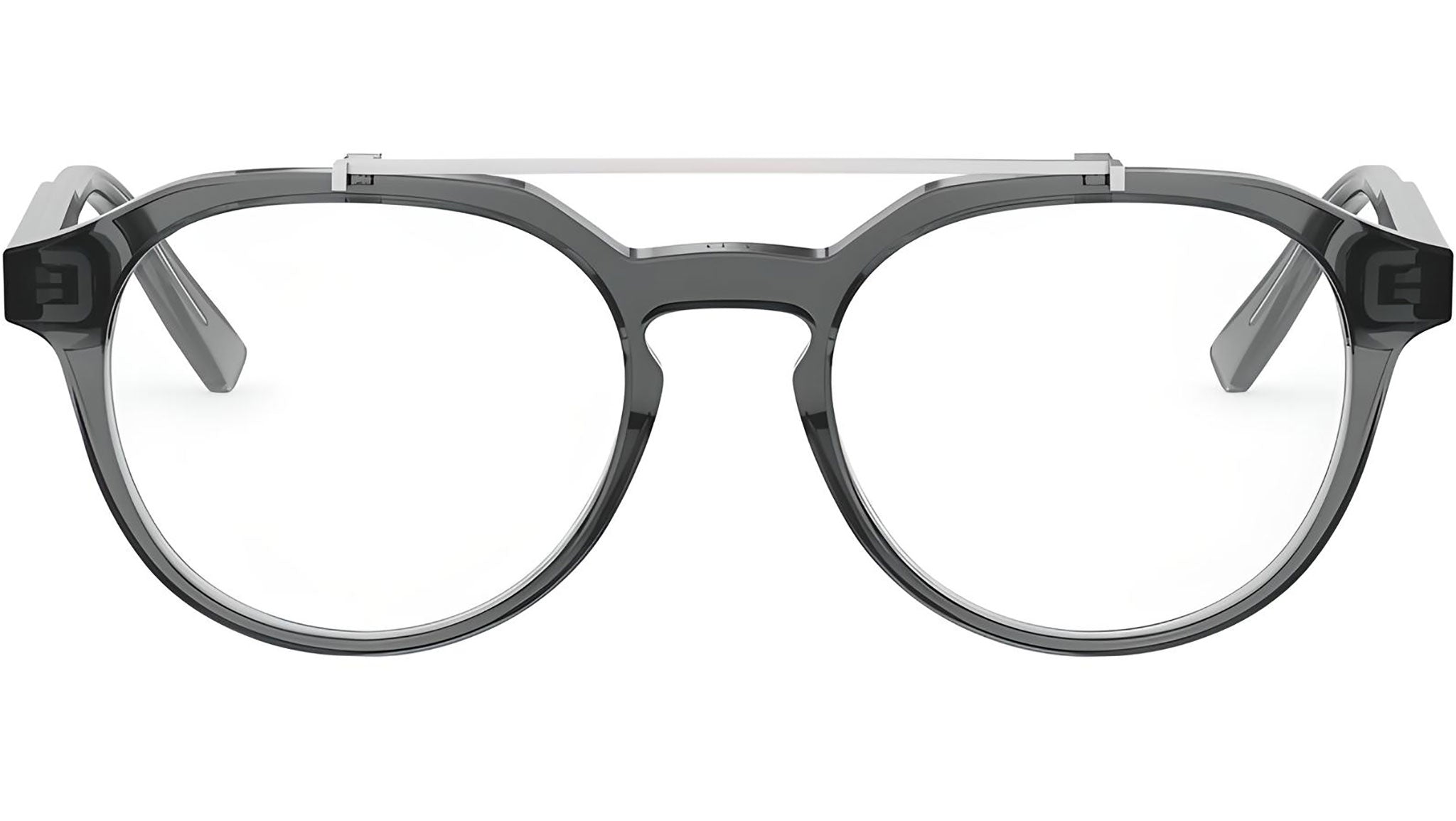 DiorBotanicaO R1I Grey Geometric Eyeglasses