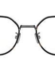 DiorBlackSuitO R3U Silver Round Eyeglasses