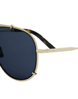 DiorBlackSuit A3U Gold Pilot Sunglasses