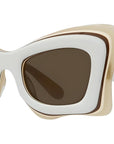 Paula's Ibiza Brown Butterfly Sunglasses