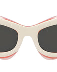 Paula's Ibiza White Butterfly Sunglasses