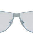 Fendi Cut Out Blue Cat Eye Sunglasses