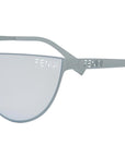 Fendi Cut Out Blue Cat Eye Sunglasses