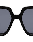 FF Diamonds Black Square Sunglasses