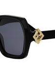 FF Diamonds Black Square Sunglasses