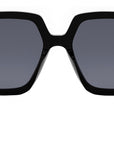 FF Diamonds Black Square Sunglasses