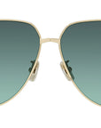 GV Speed Gold Pilot Sunglasses