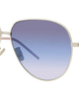 GV Speed Light Gold Pilot Sunglasses