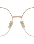 GV Speed Gold Geometric Eyeglasses