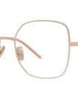 GV Speed Gold Geometric Eyeglasses