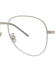 GV Speed Silver Pilot Eyeglasses