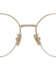 GV Speed Gold Round Eyeglasses