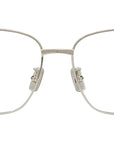 GV Speed Silver Geometric Eyeglasses