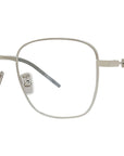 GV Speed Silver Geometric Eyeglasses