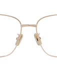 GV Speed Gold Geometric Eyeglasses