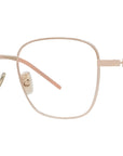 GV Speed Gold Geometric Eyeglasses