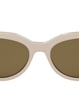 Fendi Way Ivory Cat Eye Sunglasses