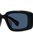 AKA Black Rectangular Sunglasses