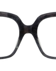 Anagram Black Geometric Eyeglasses