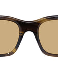 GV One Havana Geometric Sunglasses