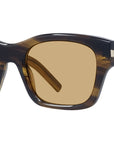 GV One Havana Geometric Sunglasses