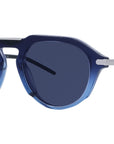 GV One Blue Round Sunglasses