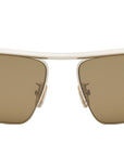 Fendi Travel Gold Geometric Sunglasses