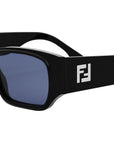 FF Squared Black Square Sunglasses