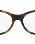 FF Diamond Havana Oval Eyeglasses