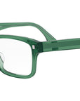 Fendi Green Rectangular Eyeglasses