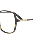 Mini CD O S9I Havana Round Eyeglasses