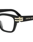 CDiorO S2I Black Rectangular Eyeglasses