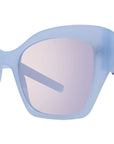 4G Liquid Blue Square Sunglasses