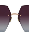 30Montaigne S7U Rose Geometric Sunglasses