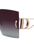 30Montaigne S7U Rose Geometric Sunglasses