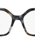 Fendi Way Havana Geometric Eyeglasses