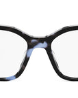 Fendi Way Havana Rectangular Eyeglasses