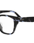 Fendi Way Havana Rectangular Eyeglasses