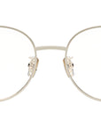 Fendi Travel Gold Round Eyeglasses