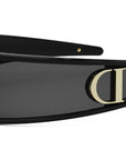 VeryDior M1U Black Mask Sunglasses