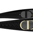 VeryDior M1U Black Mask Sunglasses