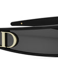 VeryDior M1U Black Mask Sunglasses