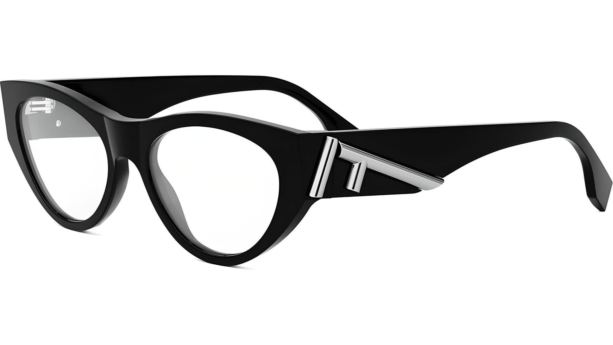 Fendi First Black Cat Eye Eyeglasses