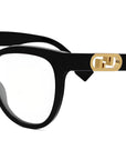 O'Lock Black Round Eyeglasses