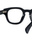 1970 Black Geometric Eyeglasses