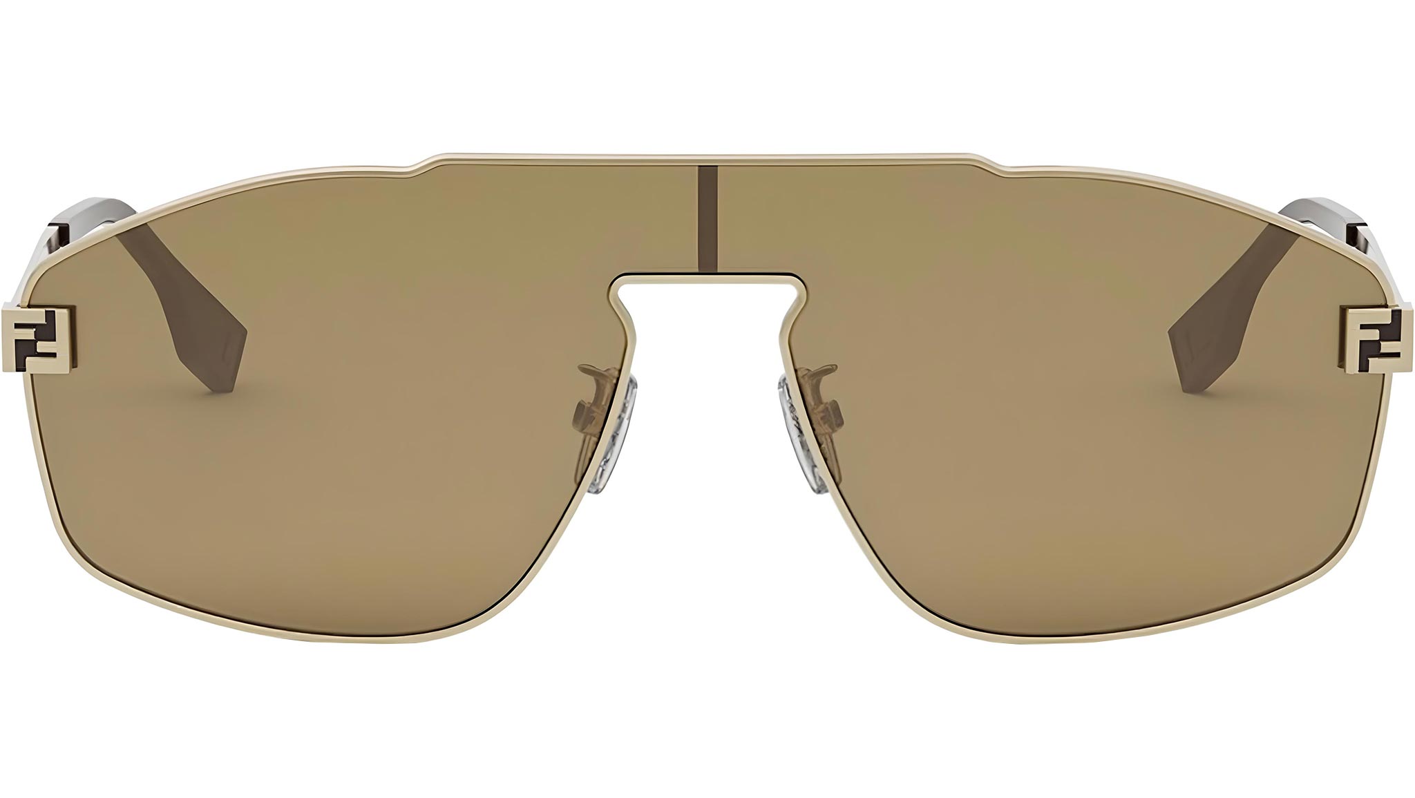 Fendi Sky Yellow Mask Sunglasses