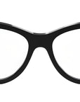 Fendi Roma Black Round Eyeglasses