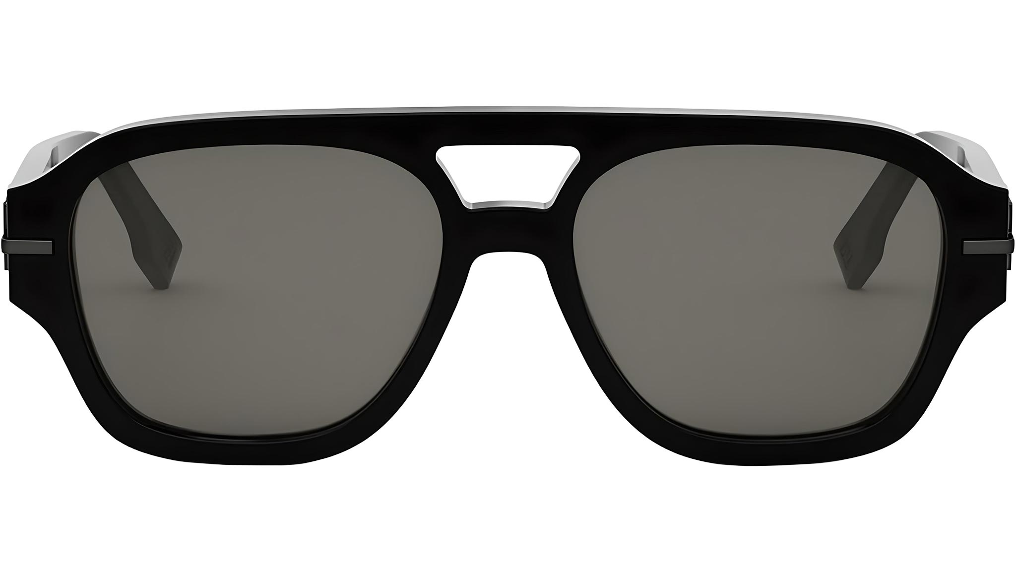 Fendigraphy Black Square Sunglasses