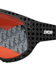 Dior3D M1U Matte Black Mask Sunglasses