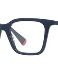 AKA Blue Rectangular Eyeglasses